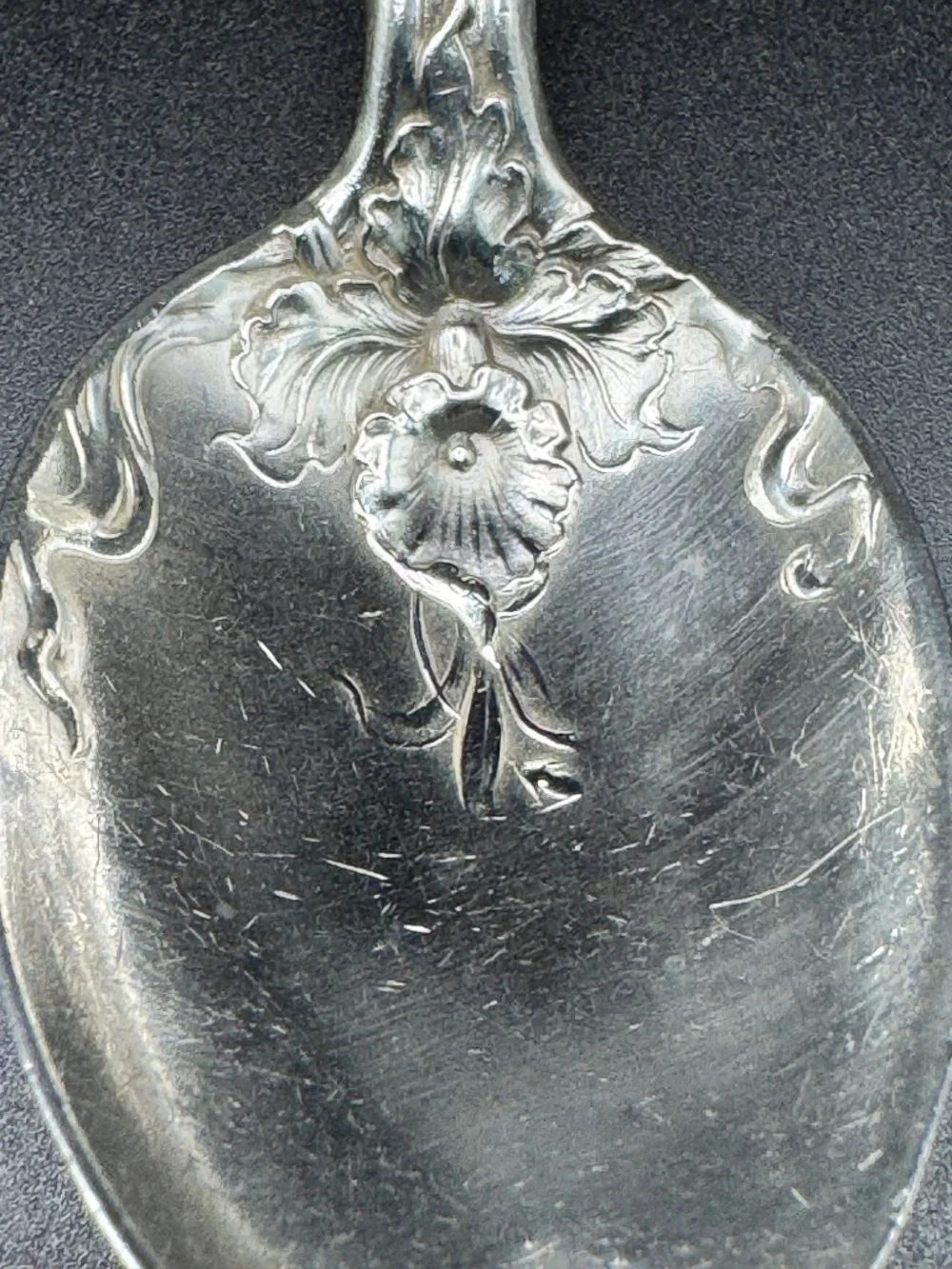 Alvin Raphael Sterling Silver Art Nouveau Figural Woman Spoon 1902 Antique